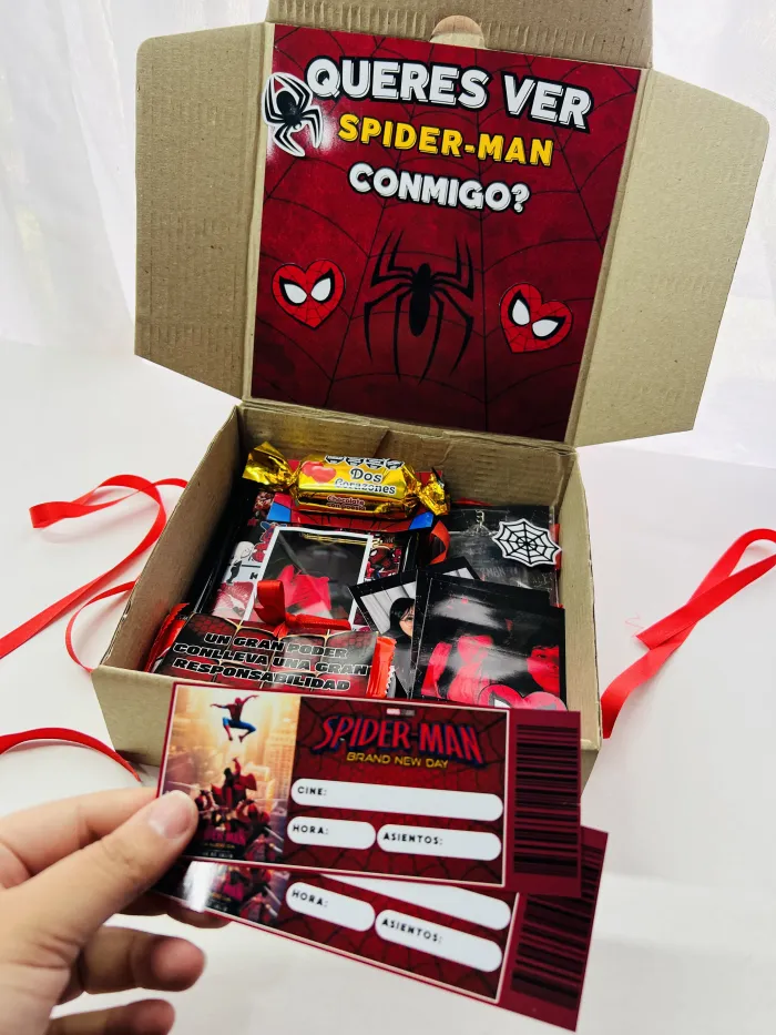 Caja invitacion al cine 🍿🎬 2