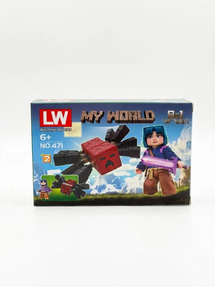 Lego en caja varios personajes