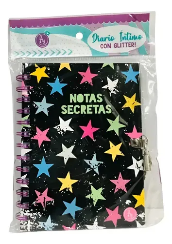Diario íntimo con candadito (Varios Diseños) 2