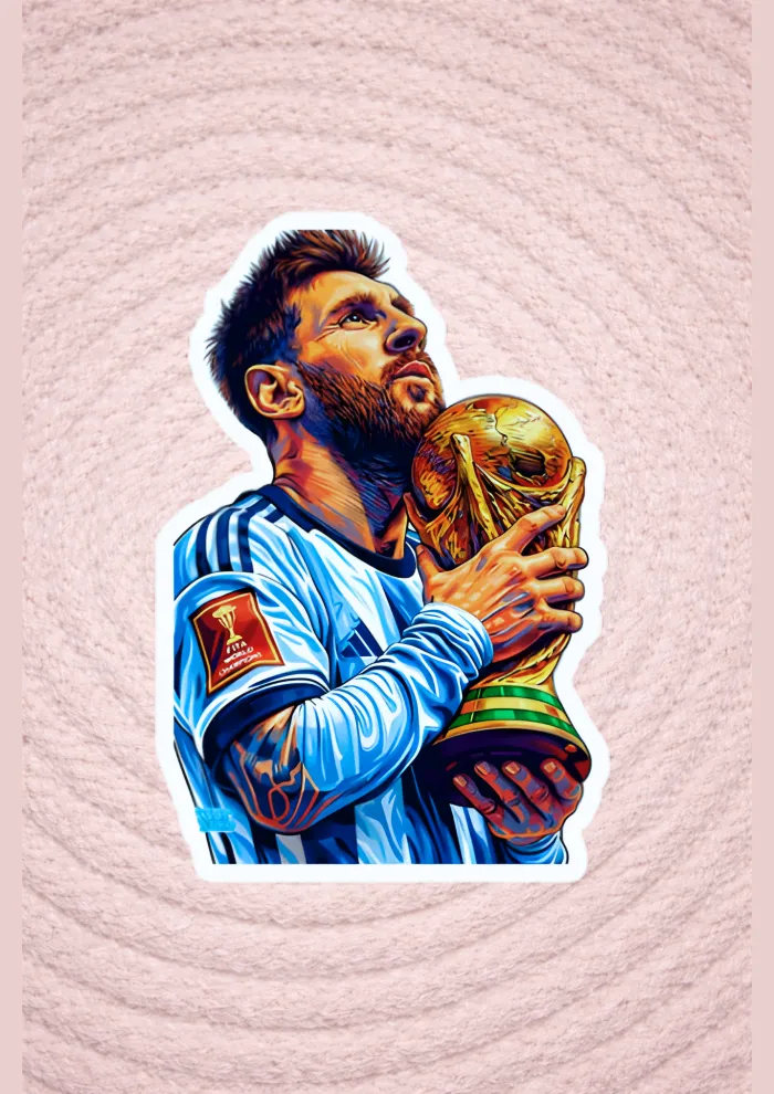 Stickers vinilo: Lionel Messi
