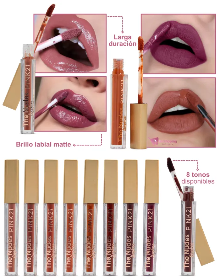 The Nudes LipGloss Pink 21 2