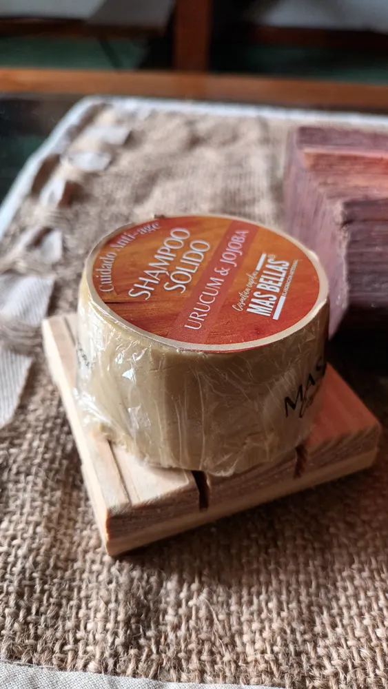 Shampoo Sólido Urucum 100grs.