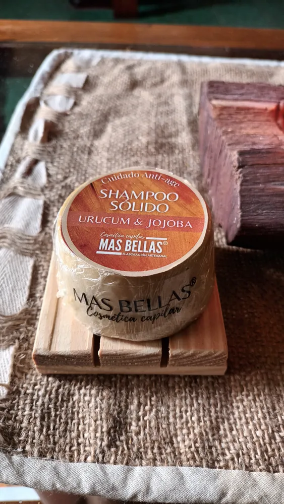Shampoo Sólido Urucum 100grs. 2