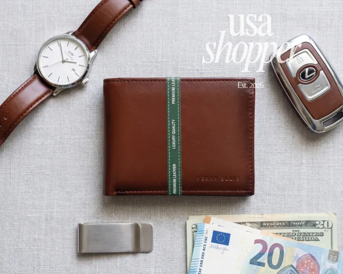 Billetera Perry Elli- Cuero Premium 