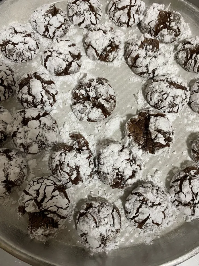 Cookies espumitas de chocolate 