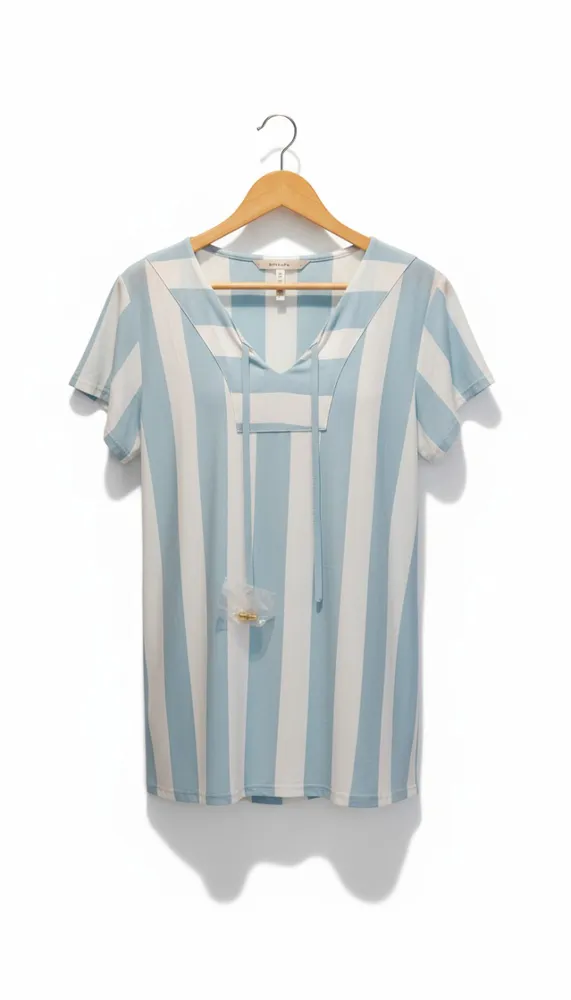 Remera a Rayas Plus size