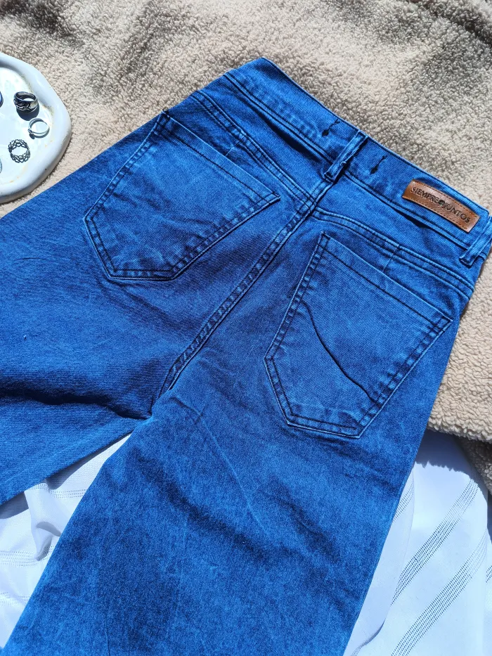 Jean Wide leg c/Brillos