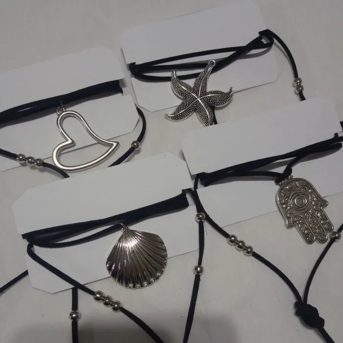 Collar gamuza