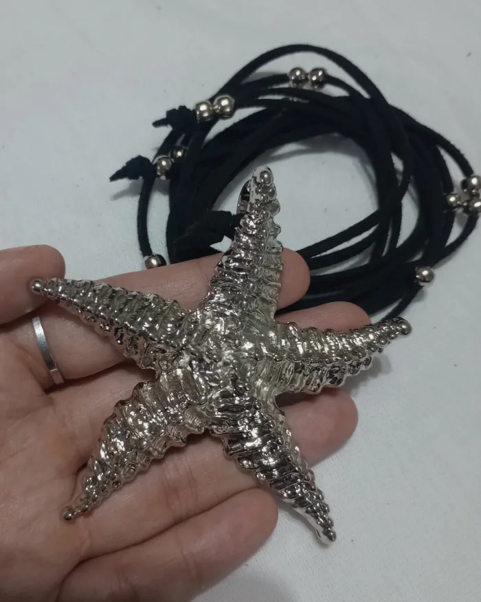 Collar gamuza