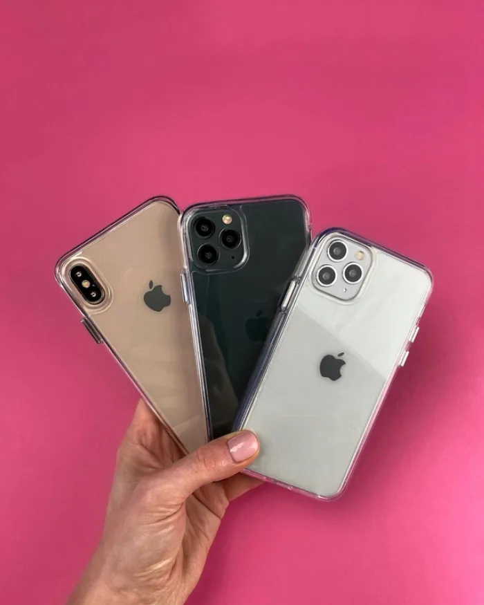 clear case  linea 7 al 15 pro max