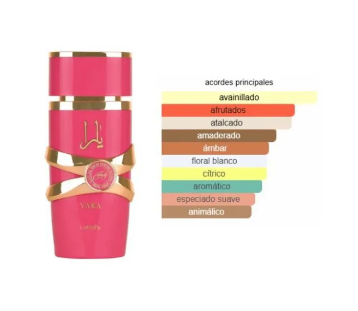 Perfume Árabe Yara de Lattafa 2