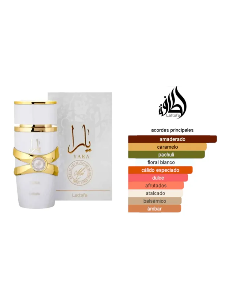 Perfume Árabe Yara de Lattafa MOI 2