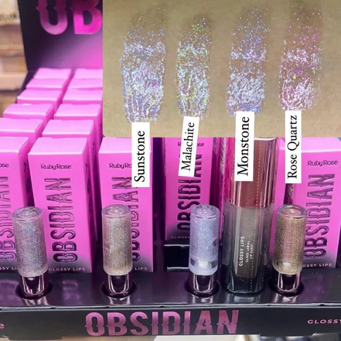 GLOSSY lips OBSIDIAN Ruby Rose  2