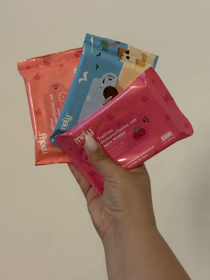 Toallitas desmaquillantes Mely 2
