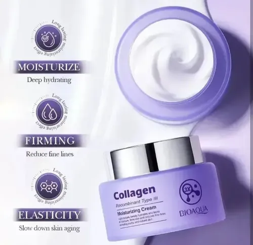 Crema facial colageno hidratante BIOAQUA
