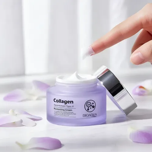 Crema facial colageno hidratante BIOAQUA 2