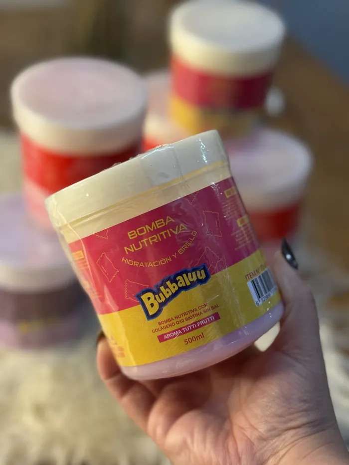 Bomba nutritiva para cabello Bubbaluu 💕