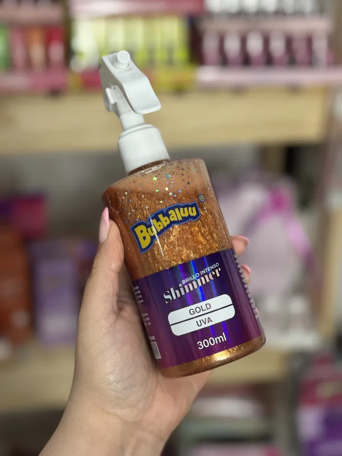 Shimmer para cabello y corporal Bubbaluu ✨ 2
