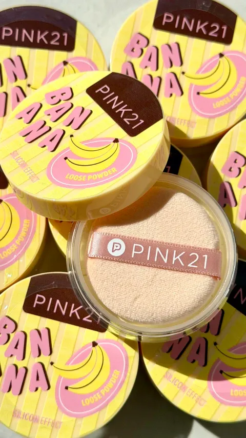 Polvo suelto Banana 🍌 PINK 21