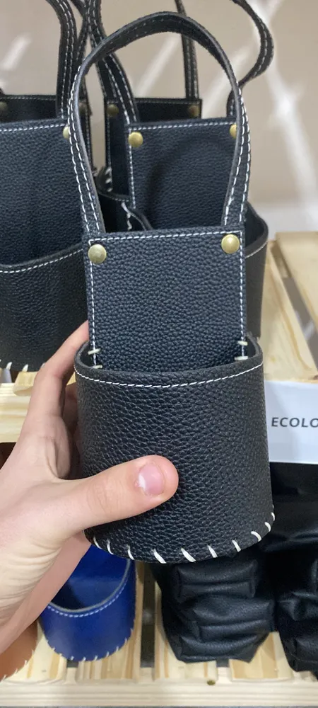PORTA MATE ECO CUERO 