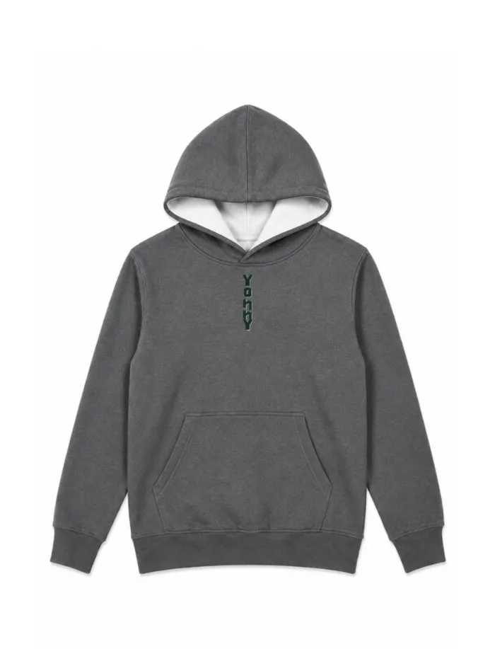 Hoodie Plomo Oscuro