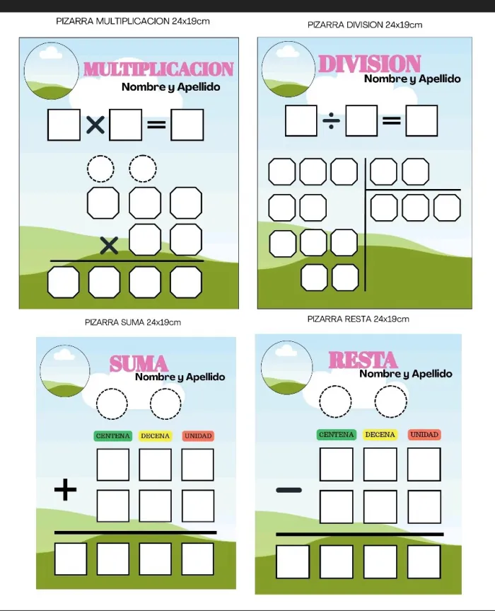 Kit Editable Escolar Genérico 2