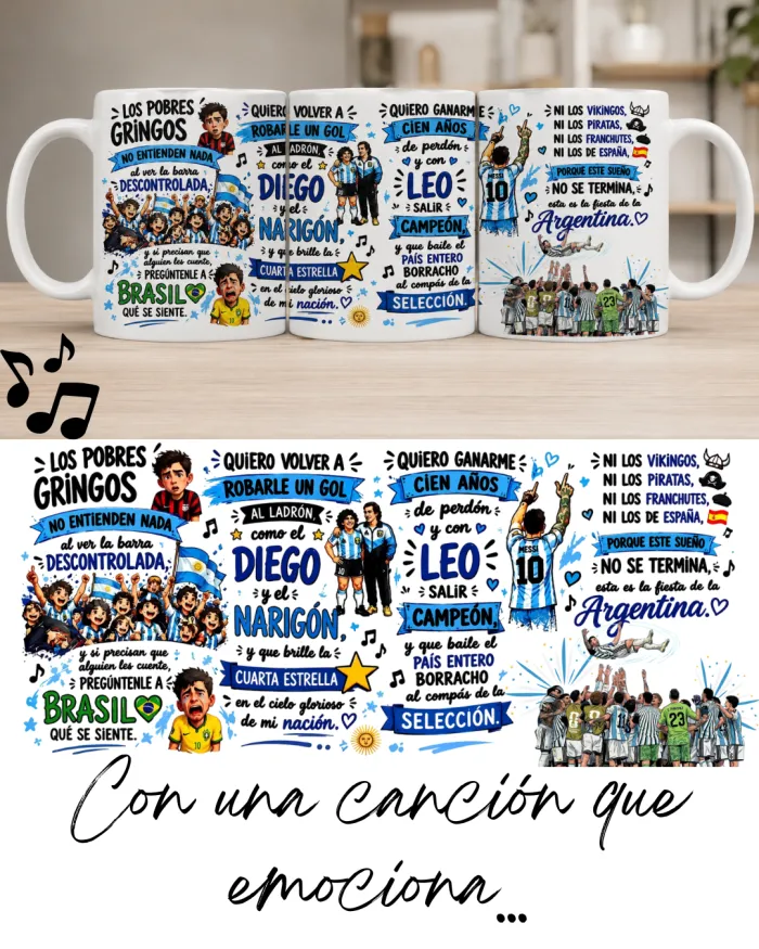 Taza Cerámica mundialista