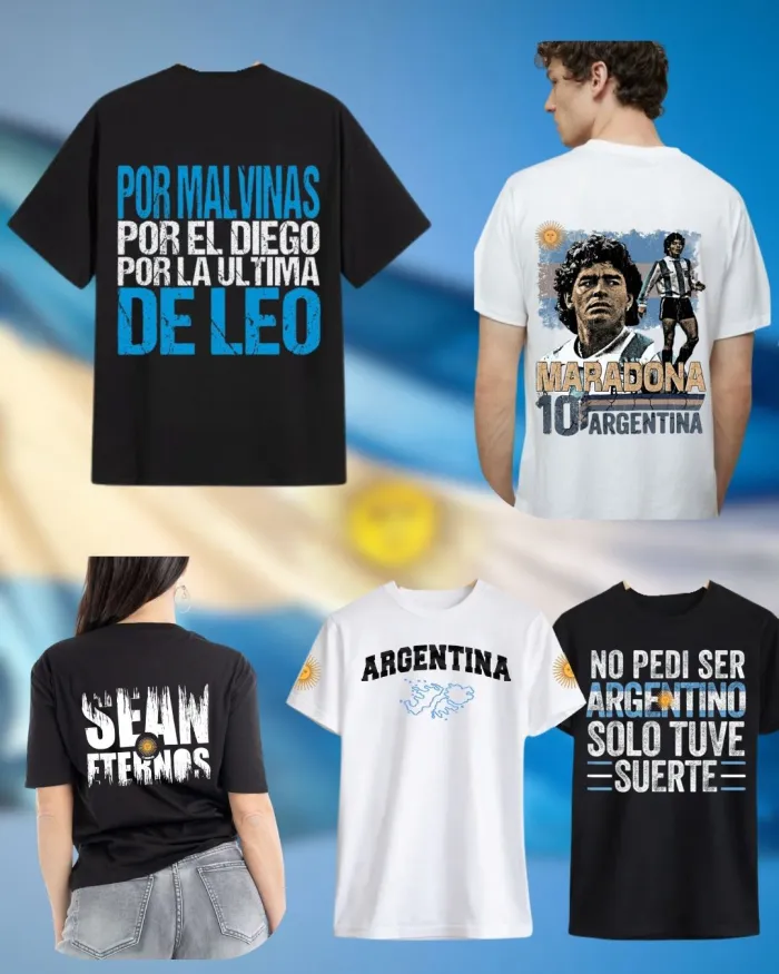 Remeras algodón Argentina 2026
