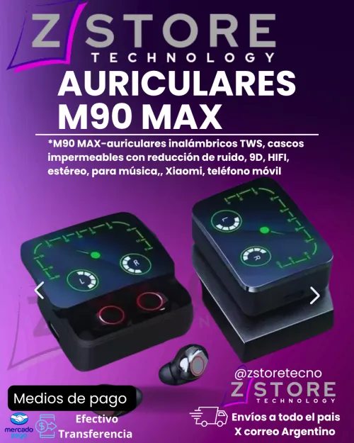 AURICULARES M90 MAX