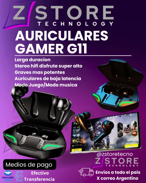 AURICULARES GAMERS G11
