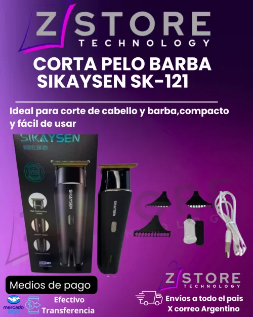 Corta Pelo Barba Sikaysen SK-121