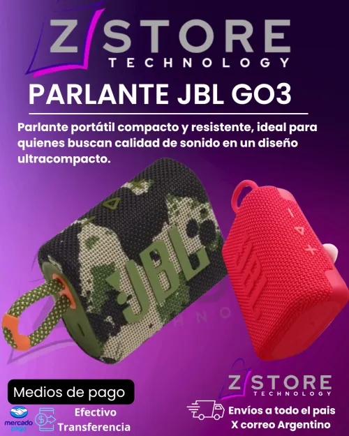 PARLANTE JBL GO3