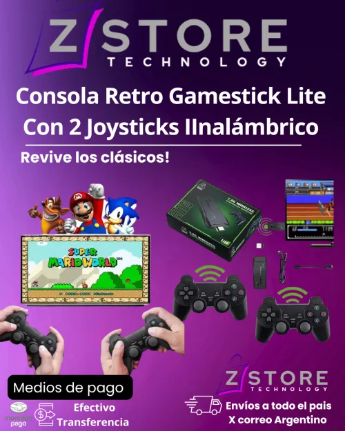 CONSOLA RETRO GAMESTICK 