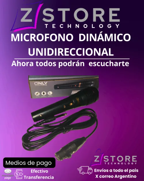 Microfono dinámico 