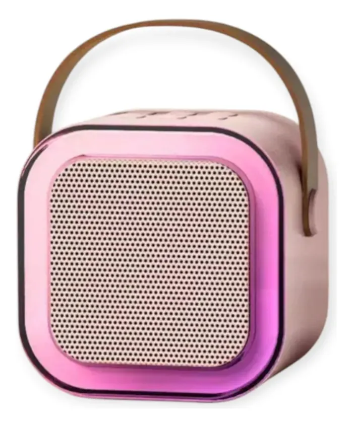 Parlante k12 Mini Inalámbrico Bluetooth Luces Led