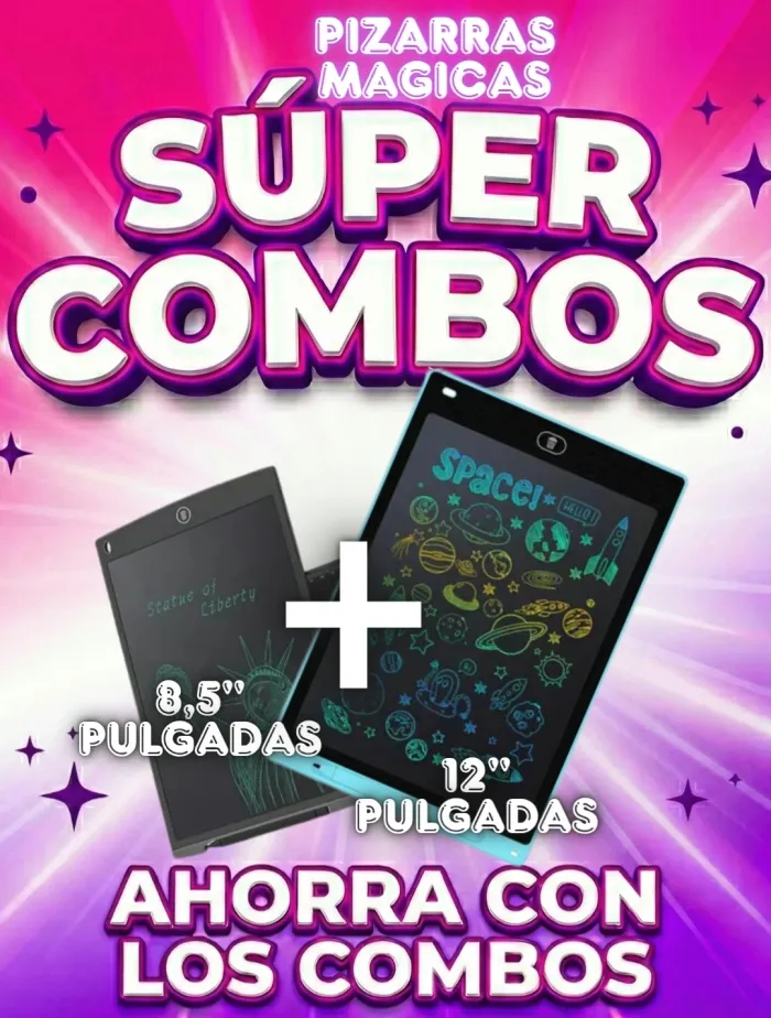 COMBO PIZARRAS