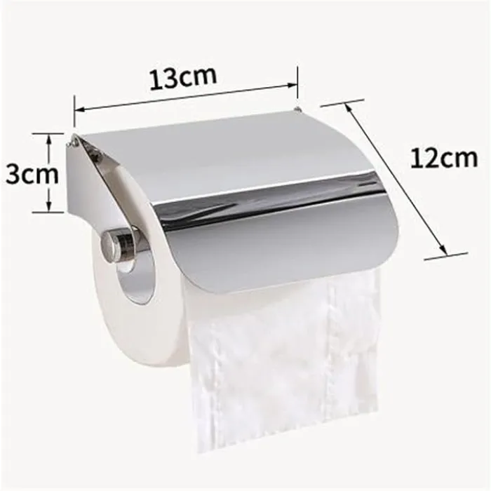 PORTA ROLLO PAPEL HIGIÉNICO ACERO INOXIDABLE 2